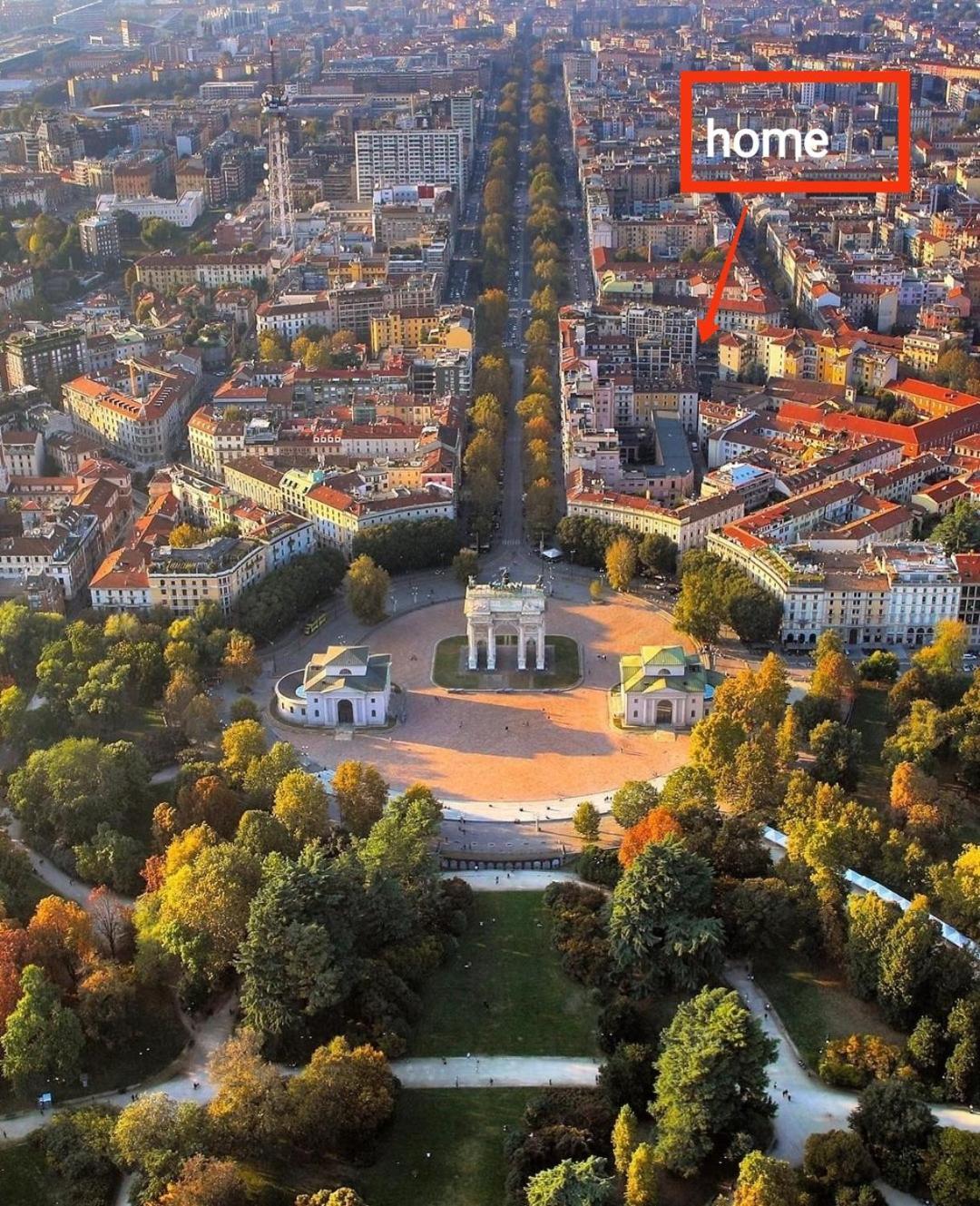 Arco Pace Home Milano Exteriör bild